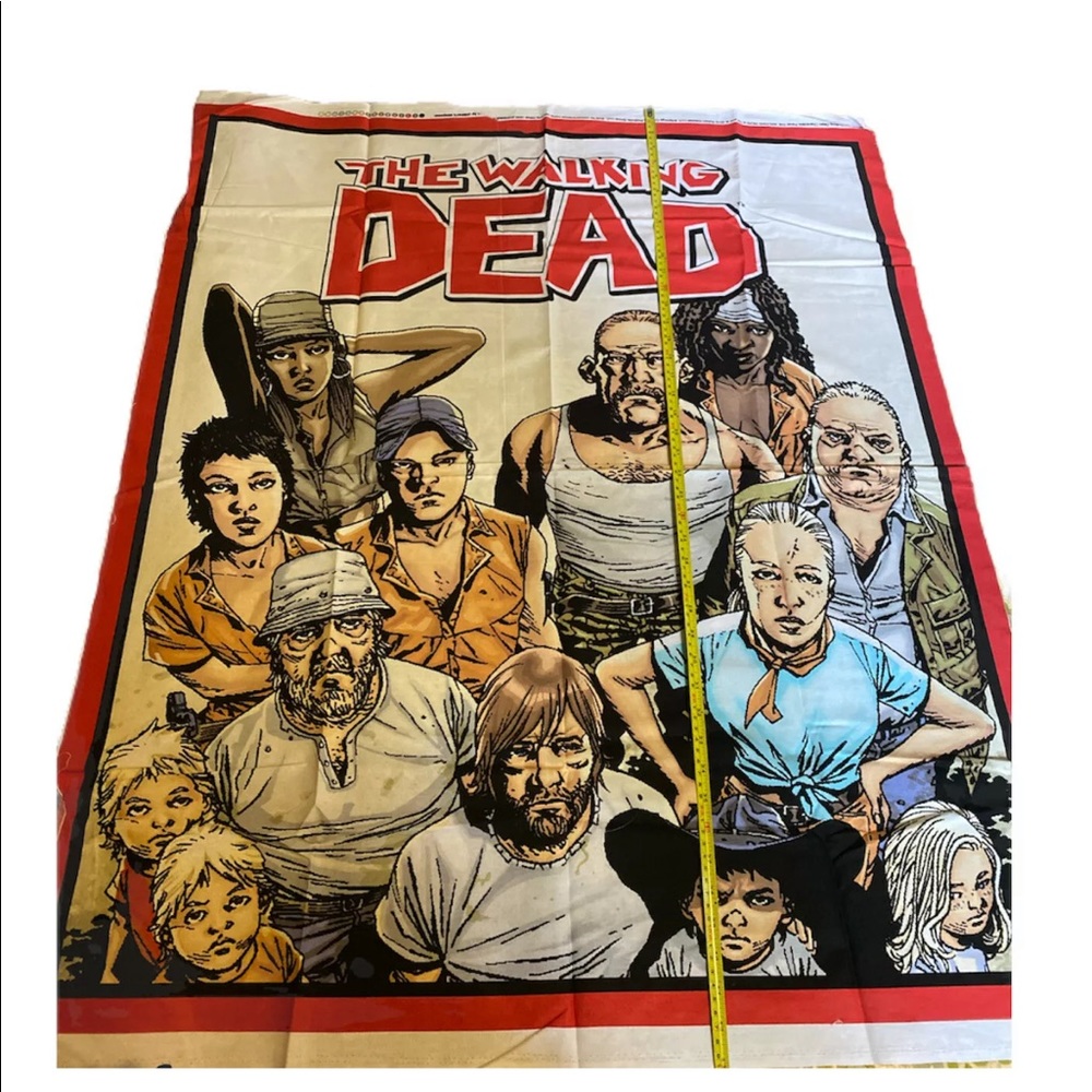 36" X 45" Panel The Walking Dead one yard 100% Cotton quilt fabric
